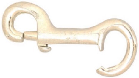 COV232-1/2 1/2" RIGID OPEN EYE CHAIN SNAP ZINC PLATED