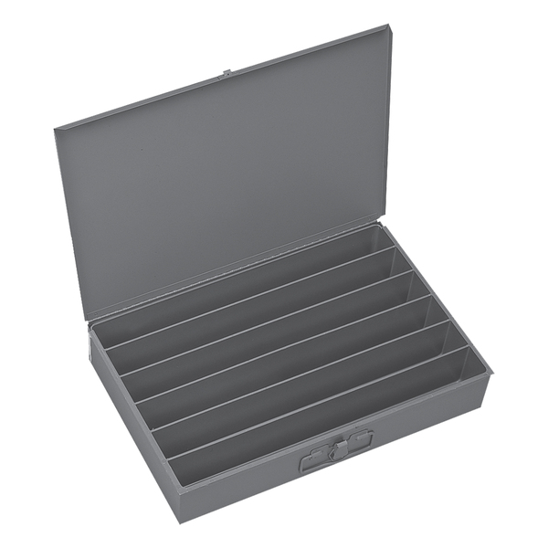 DUR125-95 6 OPENING LARGE STEEL COMPARTMENT BOX