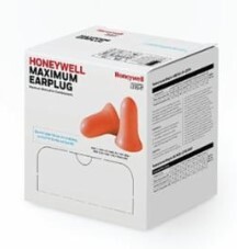 HOWMAX1 HOWARD LEIGHT MAX 1 EARPLUG ORANGE TAPERED - 200/BOX
