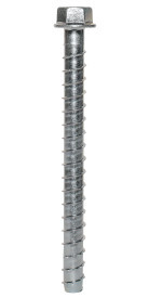 SIMPTHD50800H 1/2" X 8" TITEN HEAVY DUTY SCREW ANCHOR ZINC PLATED CARBON STEEL