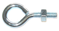 1/4-20 X 2 EYE BOLT ZINC PLATED