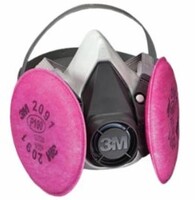 3M 6000 P100 HALF FACEPIECE RESPIRATOR MEDIUM