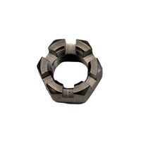 1-14 UNF SLOTTED HEX NUT PLAIN
