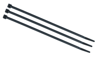 7&quot; 50LB UV BLACK STANDARD CABLE TIES MS3367-1-0 - 100/PK