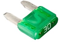 30 AMP GREEN MINI BLADE FUSE 5/PK