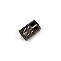 M10-1.5 SMALL FLANGE KNURLED STEEL RIVET NUT 3.8 TO 7.9 (.150-.312) GRIP RANGE
