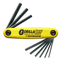 #91 9 PC FOLD-UP HEX KEY SET .050 - 3/16