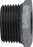1&quot; X 3/4&quot; MI GALVANIZED HEX BUSHING