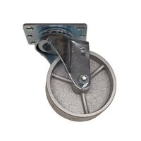 4 X 1 1/4 CAST IRON SWIVEL CASTER 300LB CAPACITY