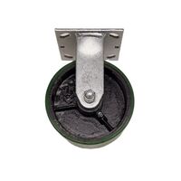 6 X 2 POLY/IRON RIGID CASTER 1200LB CAPACITY