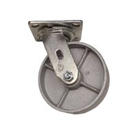 6 X 2 CAST IRON SWIVEL CASTER 1200LB CAPACITY