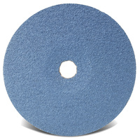 4 1/2&quot; X 7/8&quot; TYPE 1 ZIRCONIA FIBER DISC 36 GRIT