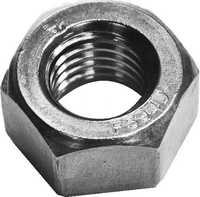 1-8 UNC HEAVY HEX JAM NUT ZINC PLATED