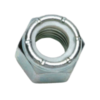 METRIC REGULAR NYLON INSERT LOCK NUTS
