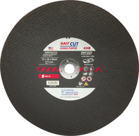 12&quot; X 1/8&quot; X 20MM TYPE 1 A24R PORTABLE SAW CUTOFF WHEEL