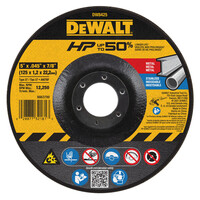 5&quot; X .045 X 7/8&quot; TYPE 27 THIN CUTTING WHEEL DCW