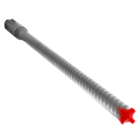 1/2" X 8" X 13" REBAR DEMON SDS-MAX 4-CUTTER FULL CARBIDE HEAD HAMMER DRILL BIT