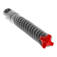 7/16" X 4" X 6" REBAR DEMON SDS-PLUS 4-CUTTER FULL CARBIDE HEAD HAMMER DRILL BIT