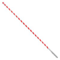 1/4" X 12" X 10" RED GRANITE PLUS CARBIDE-TIPPED HAMMER DRILL BIT 1/4" HEX DRIVE
