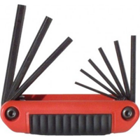 9PC ERGO-FOLD KEY SET 5/64-1/4