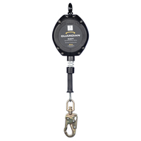 GUARDIAN 20 FT VELOCITY GALVANIZED CABLE SRL WITH SWIVEL INDICATING SNAP
