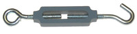 5/32&quot; X 3 1/4&quot; OAL CLOSED HOOK TO EYE ALUMINUM BODY TURNBUCKLE ZINC PLATED