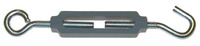 7/32&quot; X 4 3/4&quot; OAL CLOSED HOOK TO EYE  ALUMINUM BODY TURNBUCKLE ZINC PLATED