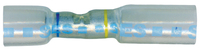 16-14 TO 12-10 AWG CLEAR WITH BLUE DASHES HEAT SHRINK STEP DOWN BUTT CONNECTOR