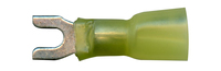 12-10 AWG #6 STUD YELLOW SEALED CRIMP SPADE