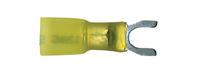 12-10 AWG #10 STUD YELLOW SEALED CRIMP SPADE