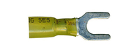 12-10 AWG 1/4 STUD YELLOW SEALED CRIMP SPADE
