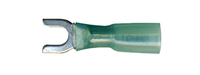 16-14 AWG #8 STUD BLUE SEALED CRIMP SPADE