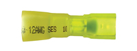 12-10 AWG .250 FEMALE YELLOW FULLY INSULATED CRIMP SLIP-ON CONNECTOR