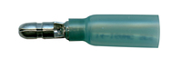 16-14 AWG .157 MALE PLUG BLUE STANDARD LOING NECK SEALED BULLET CONNECTOR