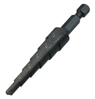 #4 VARI-BIT 6 STEP DRILL 3/16&quot;-1/2&quot;