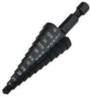#8 VARI-BIT 12 STEP DRILL 3/16&quot;-7/8&quot;