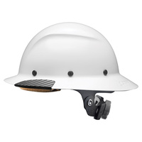 FIBER HARD HAT GLOSS WHITE