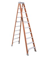10FT 300LB CAP FIBERGLASS STANDARD STEP LADDER TYPE IA
