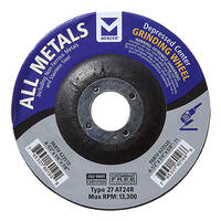 5&quot; X 1/4&quot; X 7/8&quot; TYPE 27 GRINDING WHEEL