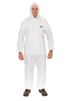 MICROGUARD MP&#174;, MICROPOROUS COVERALL WITH HOOD, WRIST, BACK, &amp; ANKLE - 4XL - 25/BOX