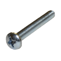 10-24 X 1 PHILLIPS PAN HEAD MACHINE SCREW 316 SS