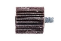1&quot; X 1&quot; X 1/4-20 MERIT HIGH PERFORMANCE MINI GRIND-O-FLEX A/O FLAP WHEEL 80 GRIT