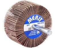 2&quot; X 1&quot; X 1/4&quot; HIGH PERFORMANCE A/O MINI FLAP WHEEL 180 GRIT