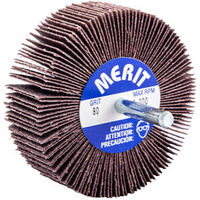 3&quot; X 1&quot; X 1/4&quot; HIGH PERFORMANCE A/O MINI FLAP WHEEL 80 GRIT