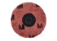 2&quot; TYPE II AO BUFFING/POLISHING NON-WOVEN QUICK CHANGE DISC MEDIUM