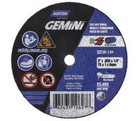 3&quot; X .035 X 1/4&quot; TYPE T01/41 A60 GEMINI FREECUT CUTOFF WHEEL