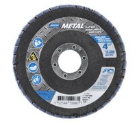 4 1/2&quot; X 7/8&quot; R828 METAL FLAP DISC 80 GRIT