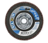 4 1/2&quot; X 5/8&quot; BLUEFIRE TYPE 29 FLAP DISC 40 GRIT
