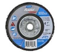 4 1/2&quot; X 5/8-11 BEAR-TEX RAPID STRIP T27 FLAT FLAP DISC EXTRA COARSE