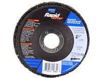 4 1/2&quot; X 7/8&quot; BEAR-TEX RAPID STRIP T27 FLAT FLAP DISC EXTRA COARSE